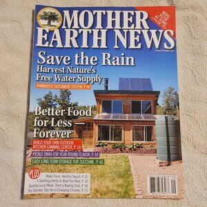 M281. Mother Earth News Save the Rain Magazine